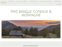 Tablet Screenshot of bearn-paysbasque.com
